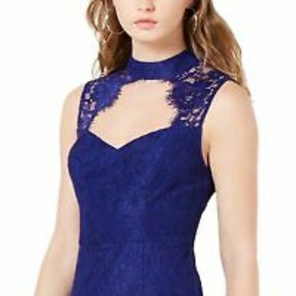 NWT! GUESS Brandie Cutout Lace Cocktail Dress - Picture 4 of 5